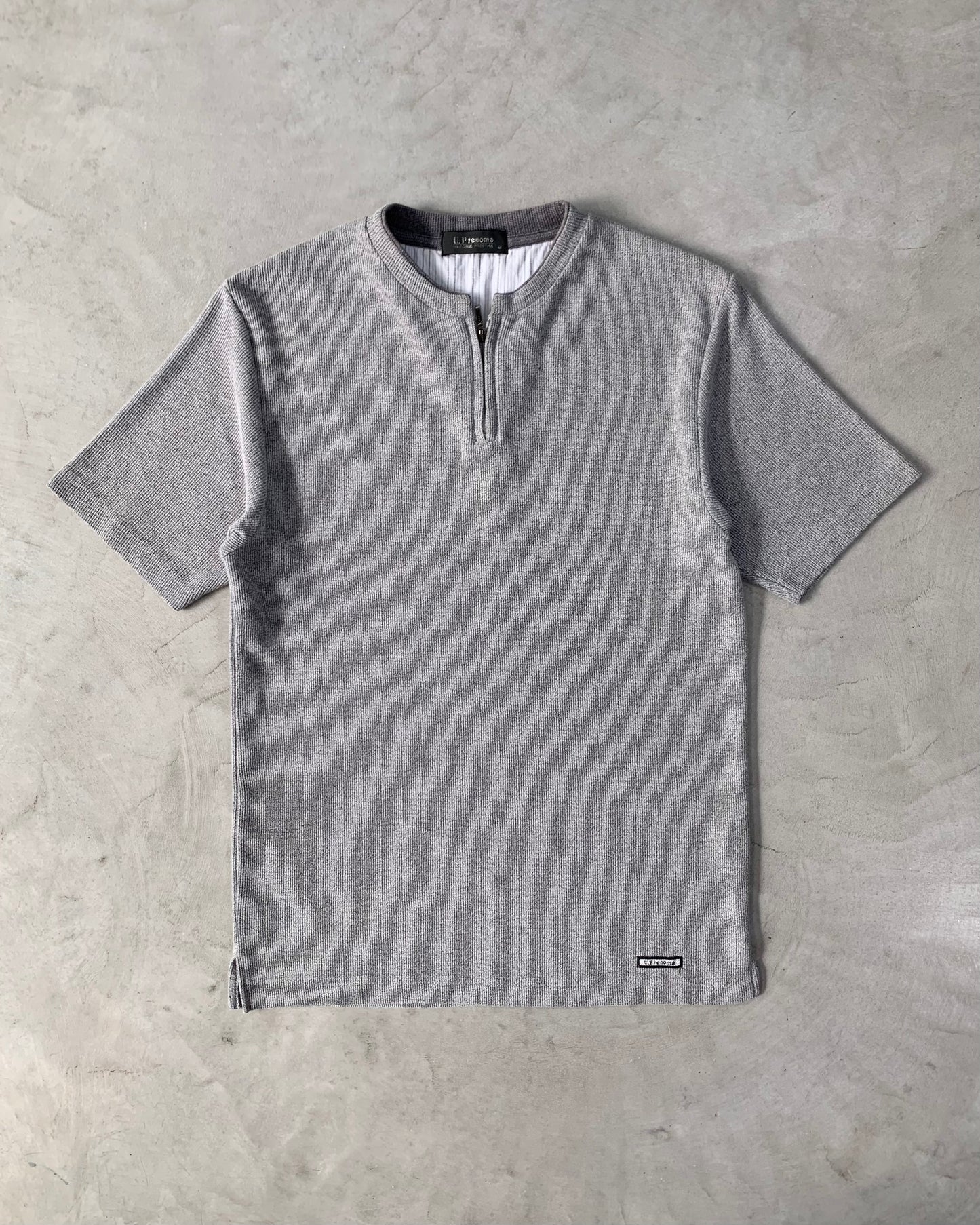 Renoma Quarter Zip Teeshirt