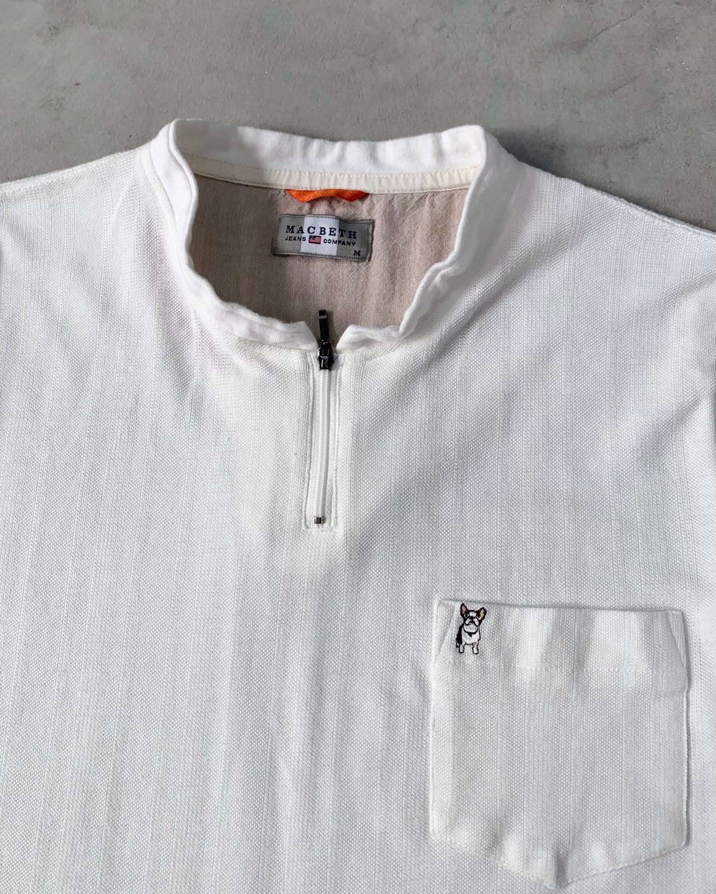 Macbeth Quarter Zip Teeshirt