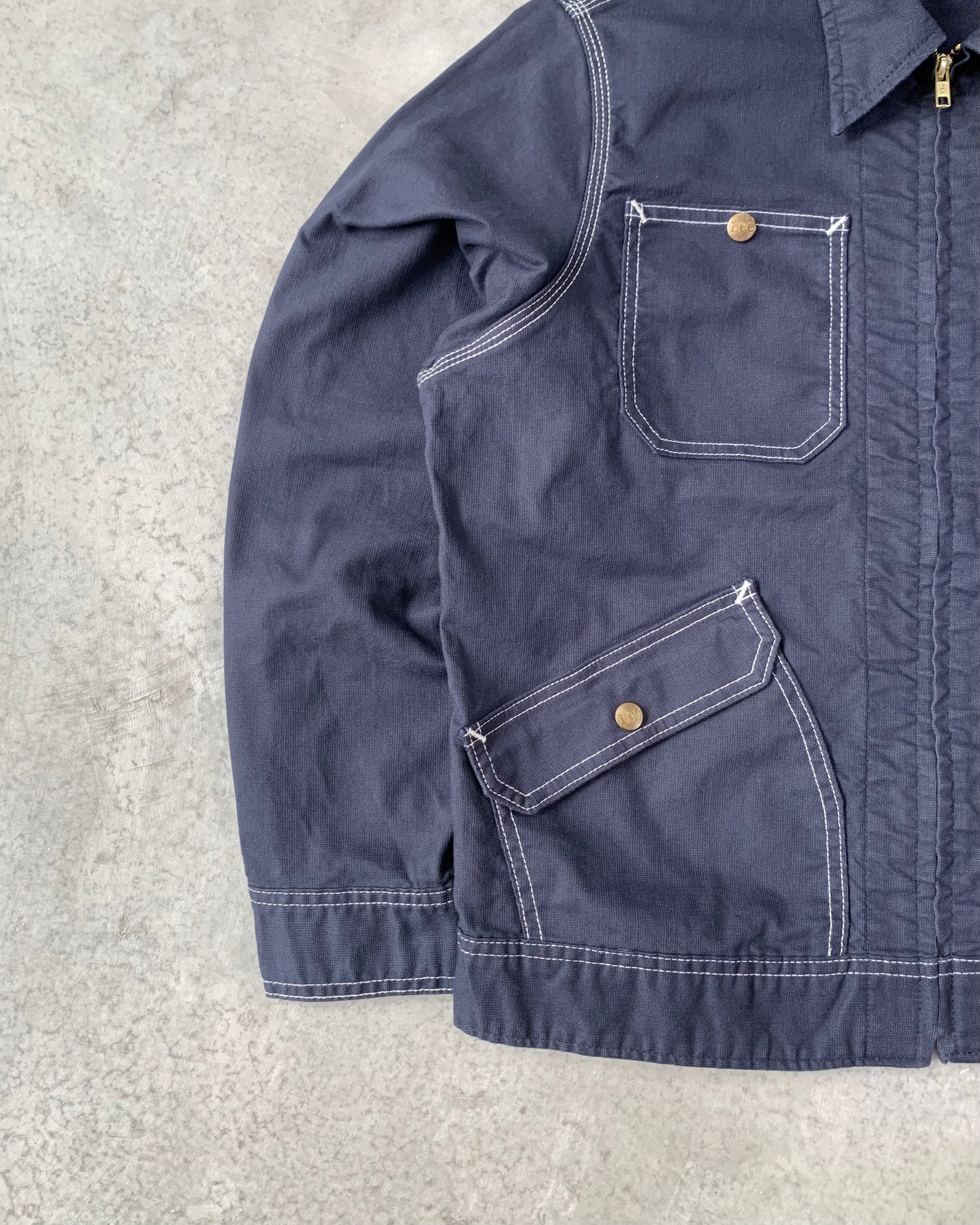 Lee Crop Khaki Jacket