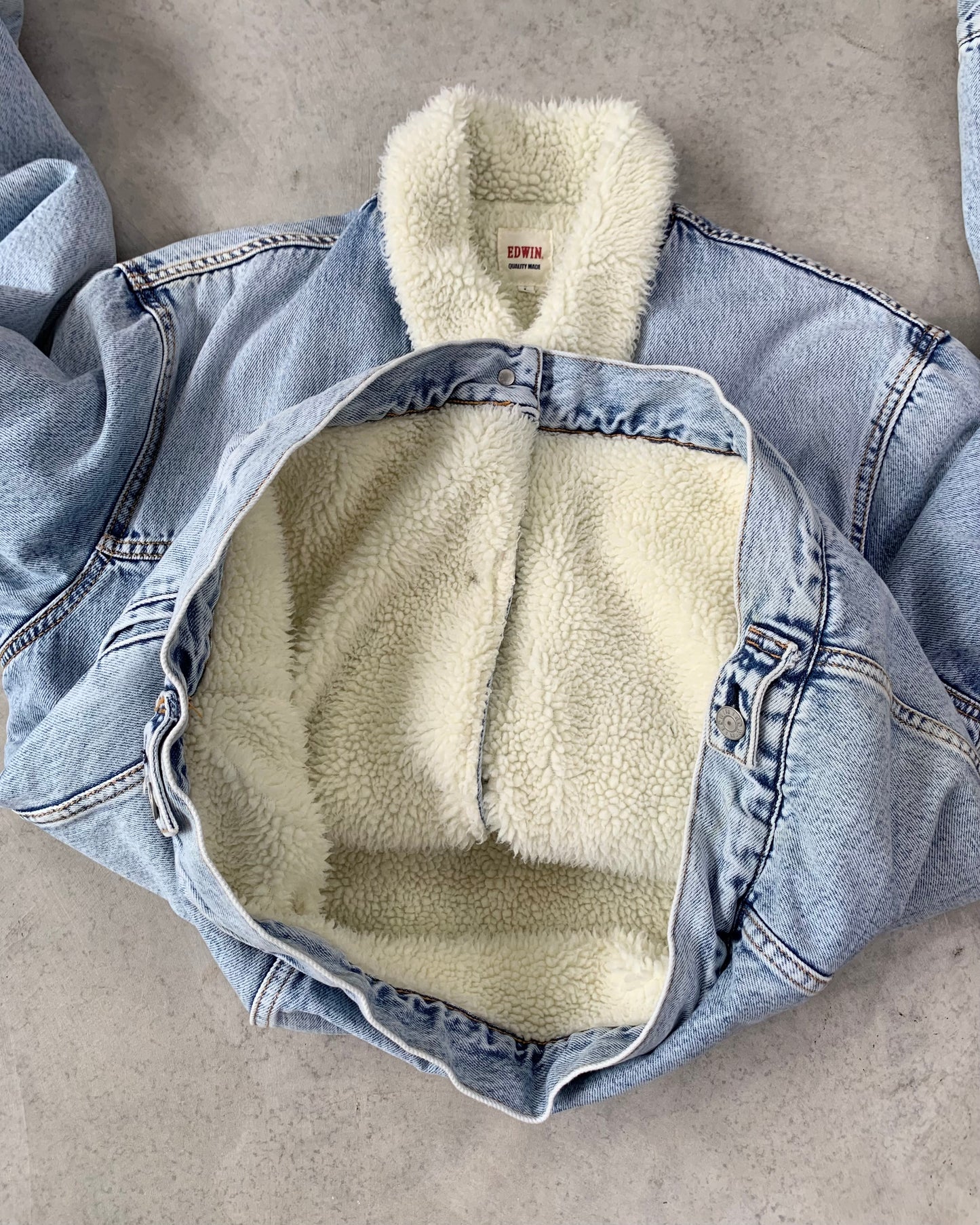 Edwin Sherpa Denim Jacket