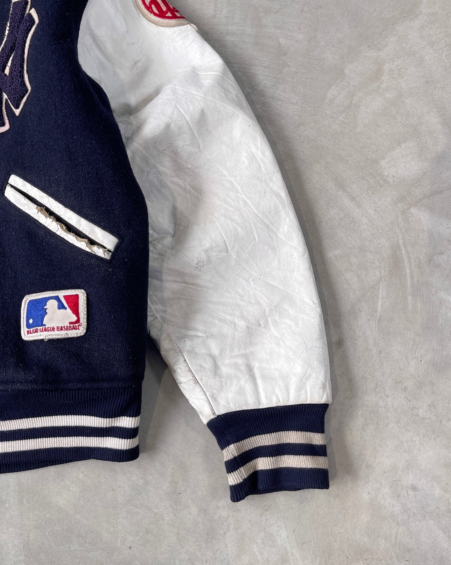 Vintage 80's MLB Newyork Yankees Varsity Jacket