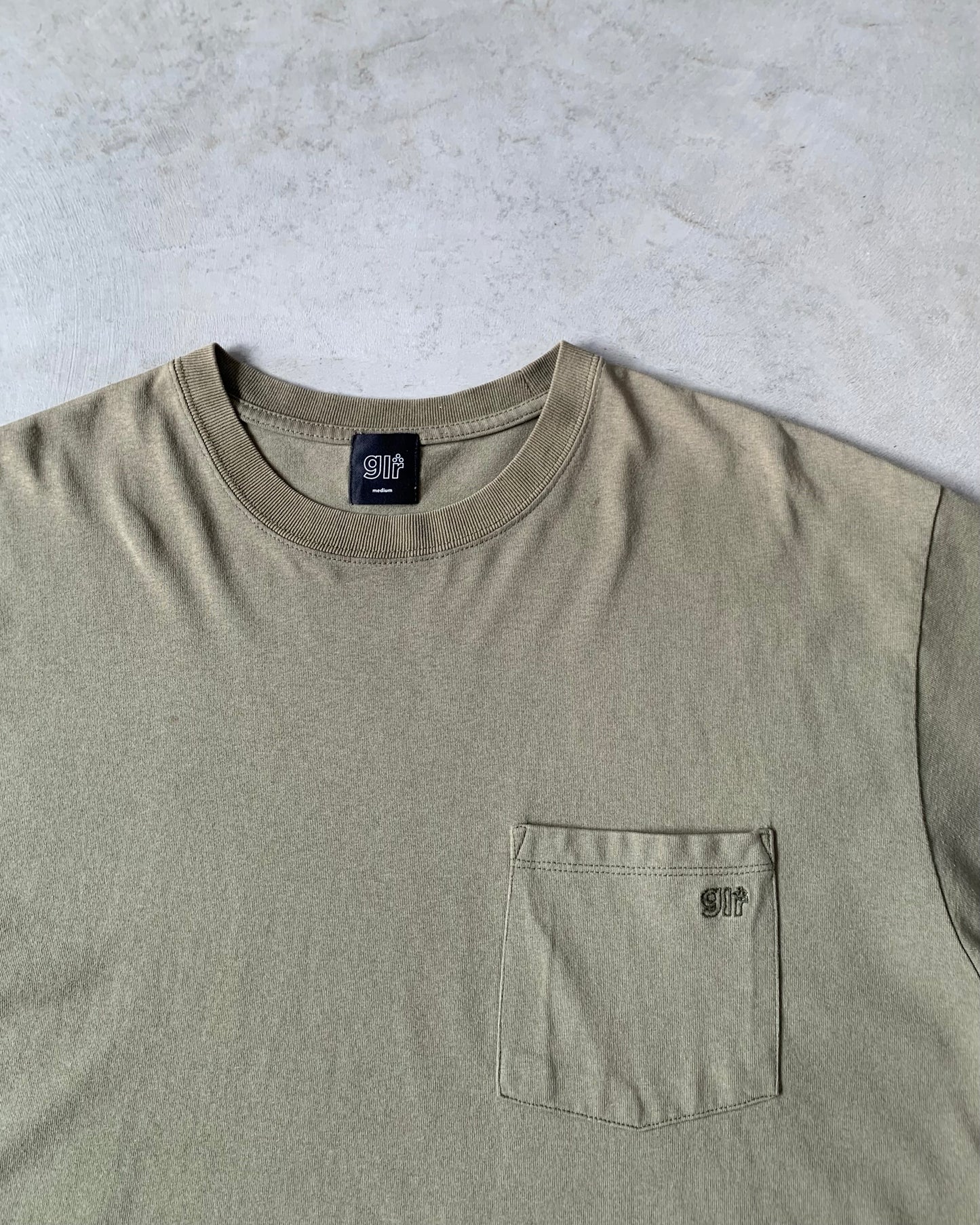 GIR Olive Pocket Teeshirt