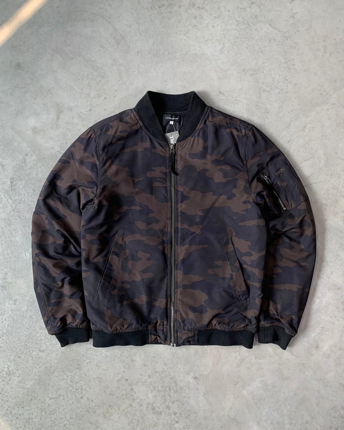 Camo Bomber Jacket