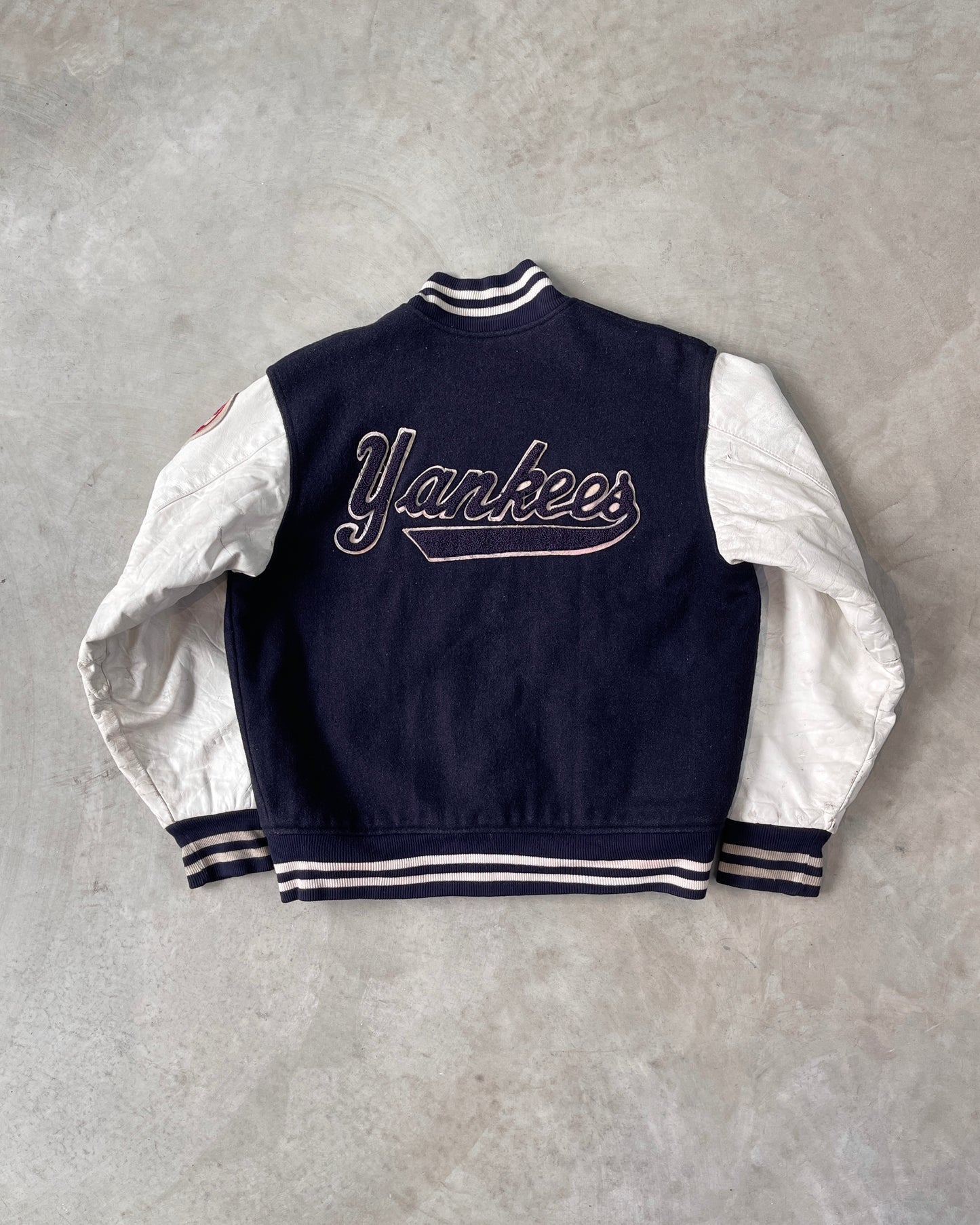 Vintage 80's MLB Newyork Yankees Varsity Jacket