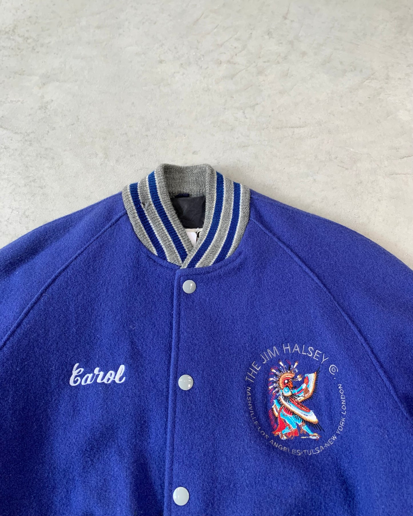 Vintage Delong Wool Varsity Jacket
