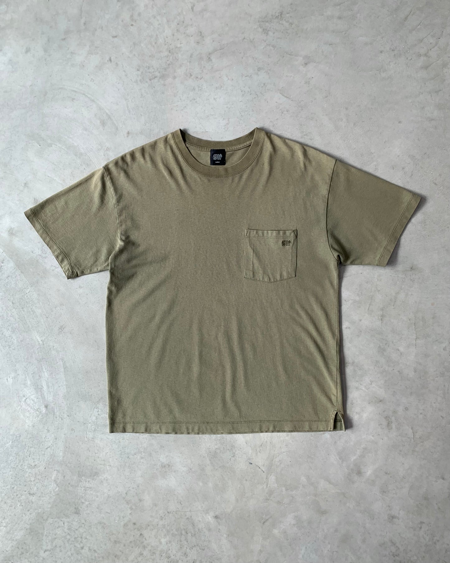 GIR Olive Pocket Teeshirt