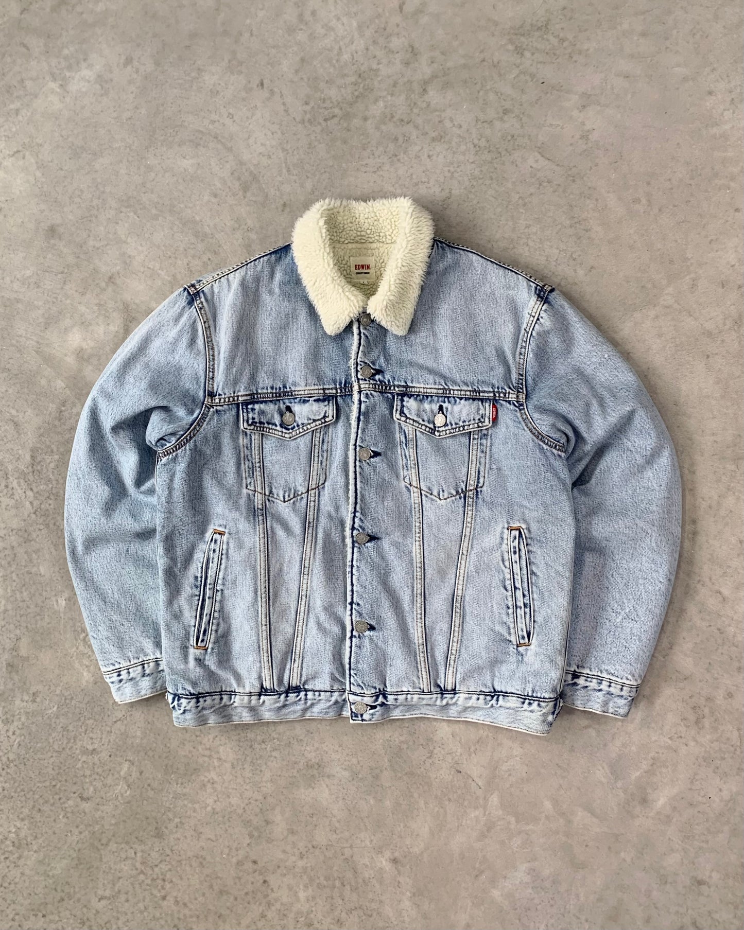 Edwin Sherpa Denim Jacket