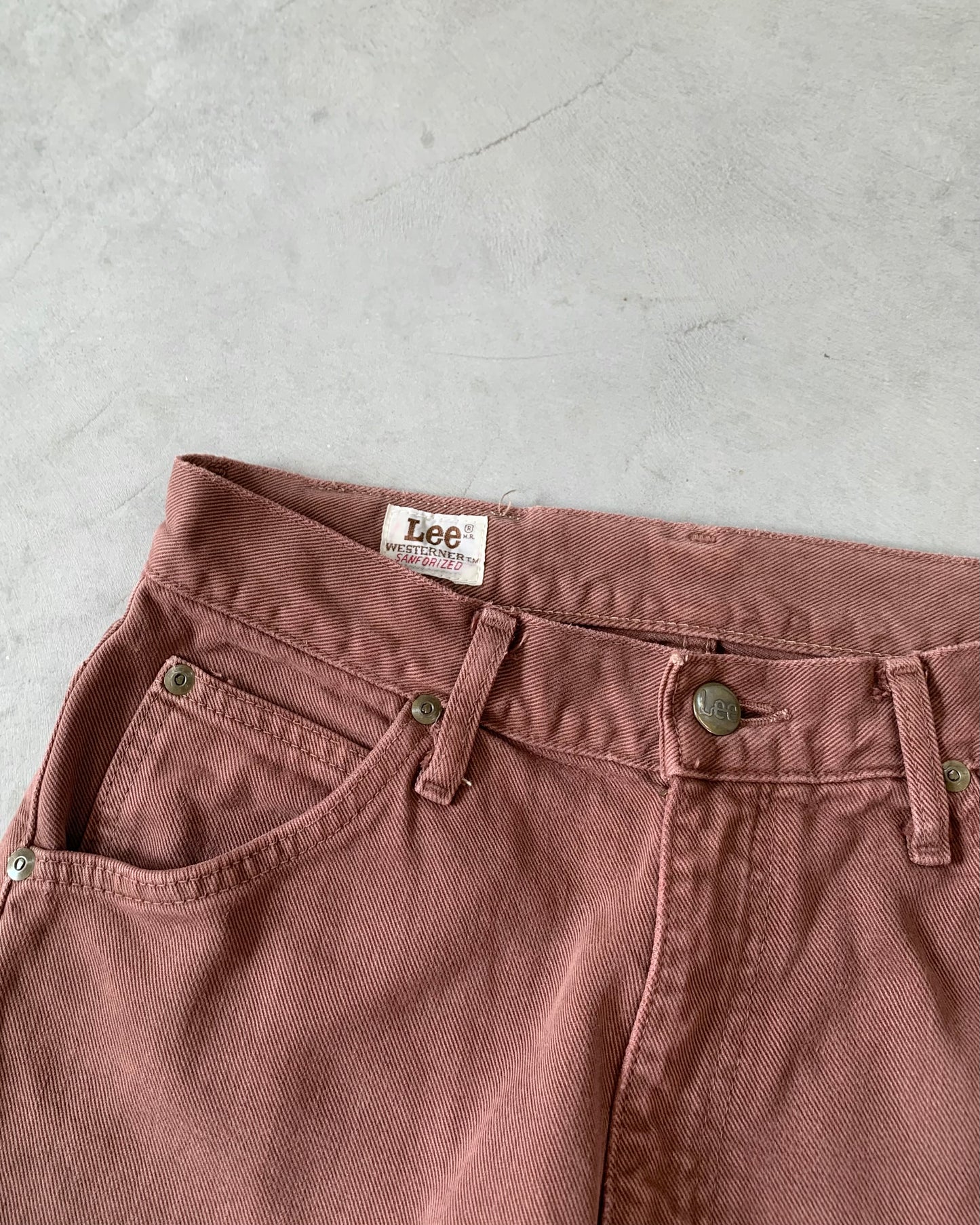 Vintage Lee Released Hem Jean