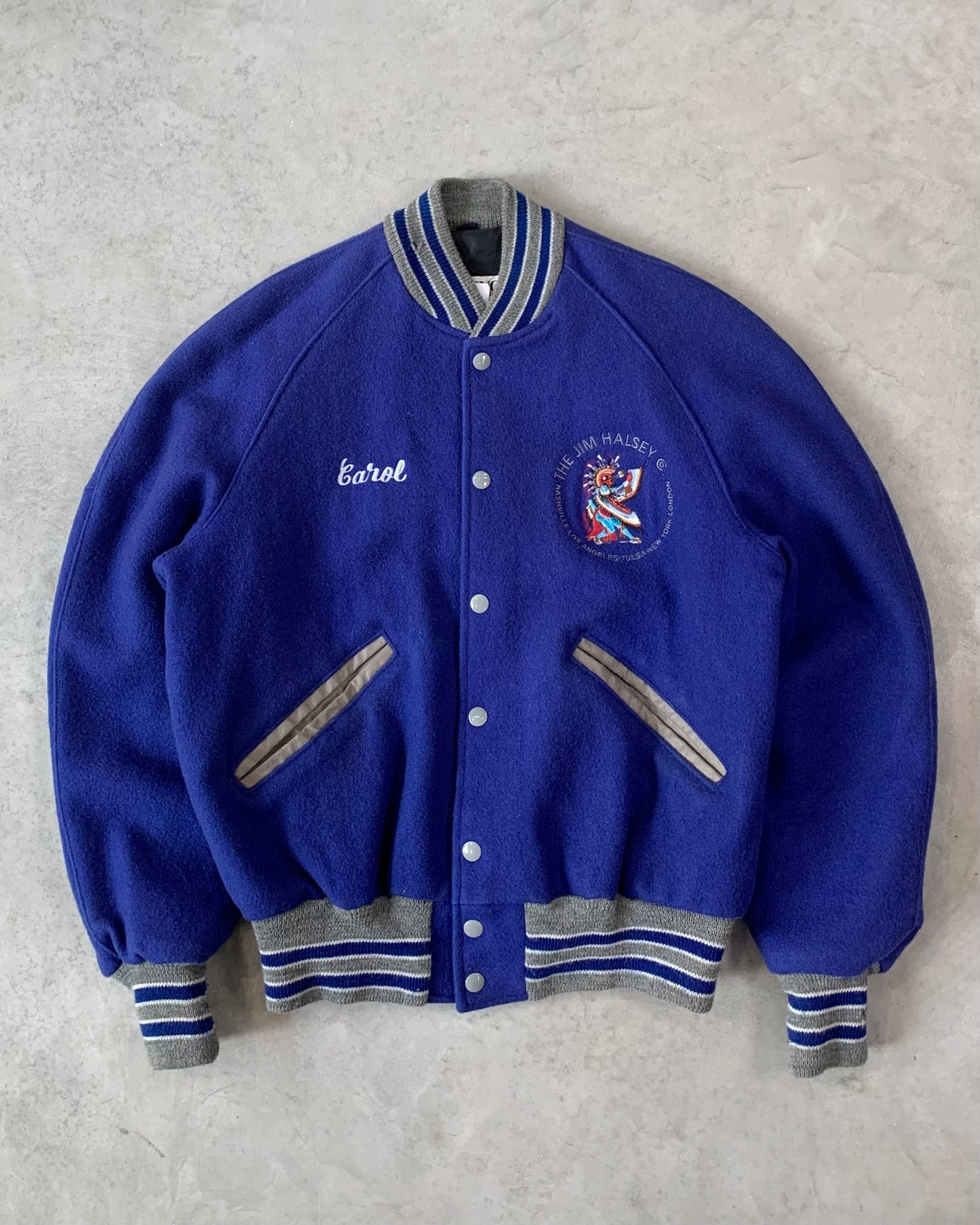 Vintage Delong Wool Varsity Jacket