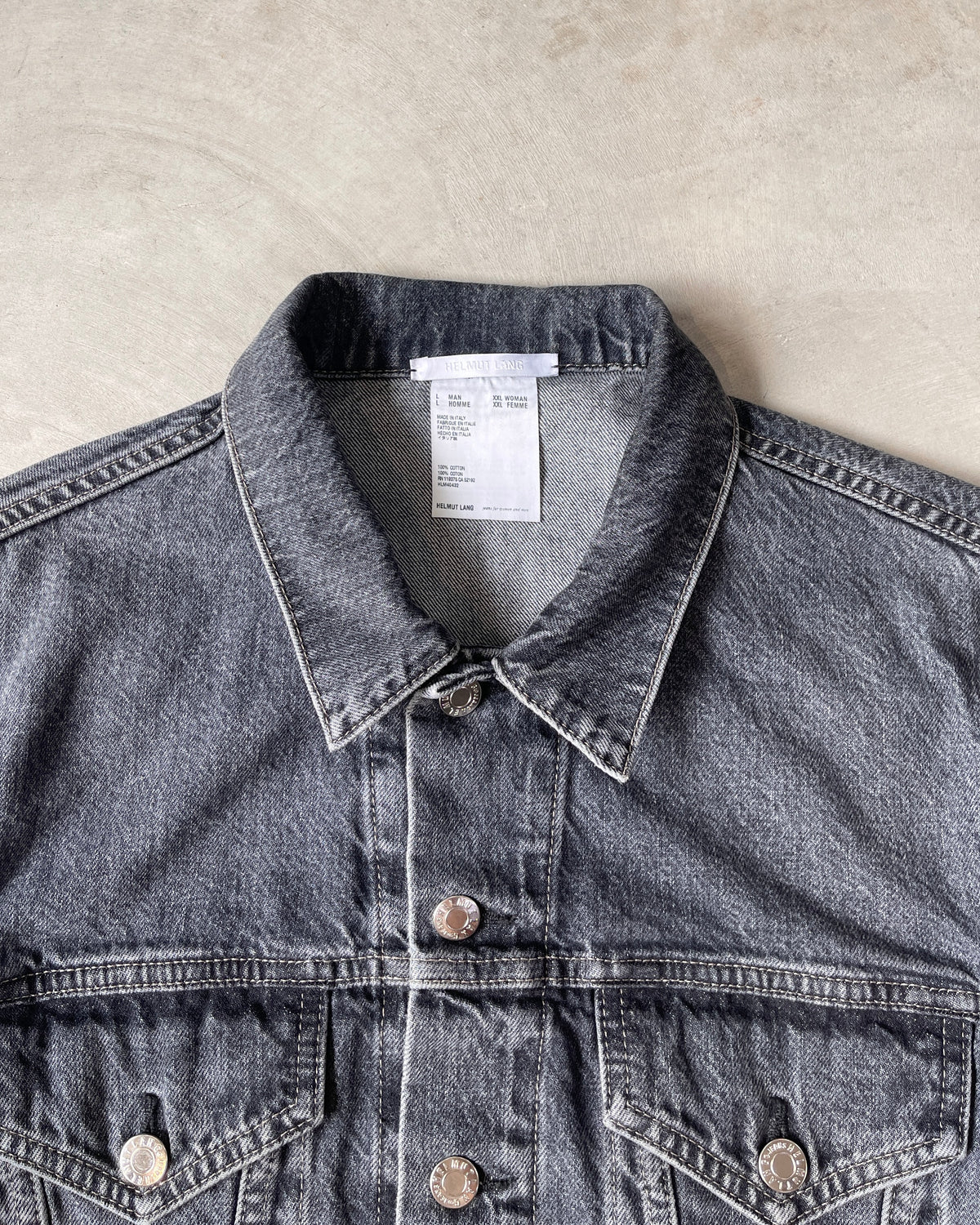Helmut Lang Trucker Denim Jacket